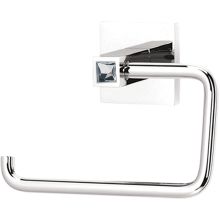 Contemporary II - Luxury Designer Single C Post Slide On Toilet Paper Holder with Swarovsky Crystal Accents