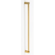 Contemporary 18" Center to Center Luxury Glam Solid Brass Appliance Handle Pull with Swarovski Crystal Accents
