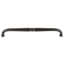 Traditional 18" Center to Center Solid Brass Single Knuckle Appliance Handle / Appliance Pull