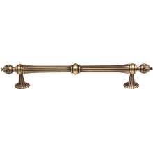 Ornate 8" Center to Center Regal Traditional Solid Brass Appliance Bar Handle Pull