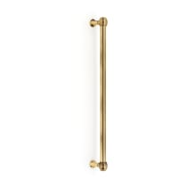 Royale 12" Center to Center Solid Brass Traditional Appliance Handle / Appliance Pull