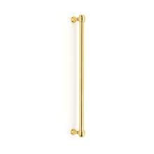 Royale 12" Center to Center Solid Brass Traditional Appliance Handle / Appliance Pull