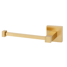 Contemporary II Single Post Slide On Solid Brass Toilet Paper Holder