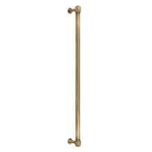 Royale 18" Center to Center Traditional Solid Brass Appliance Handle / Appliance Pull