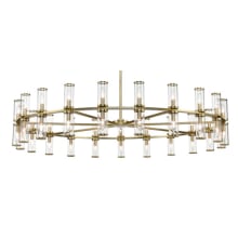 Revolve 42 Light 60" Wide Taper Candle Chandelier