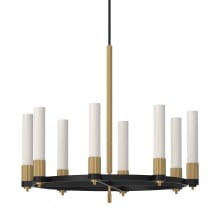 Rue 8 Light 41" Wide Pillar Candle Style Chandelier