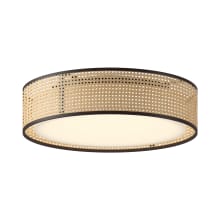 Lyla 23" Wide Flush Mount Drum Ceiling Fixture