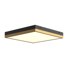 Sydney 14" Wide LED Flush Mount Square Ceiling Fixture