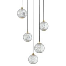 Marni 19" Wide LED Multi Light Pendant