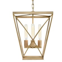 Lattice 4 Light 17" Wide Multi Light Pendant