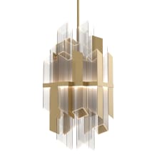 Rowland 20" Wide LED Abstract Pendant