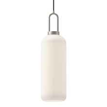 Soji 6" Wide Mini Pendant with Frosted Glass Shade