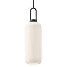 Soji 6" Wide Mini Pendant with Frosted Glass Shade