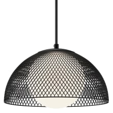 Haven 13" Wide Pendant with Opal Glass Shade