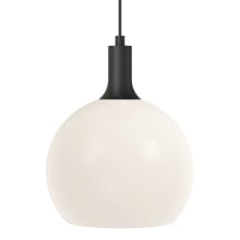 Castilla 10" Wide Mini Pendant with Opal Glass Shade