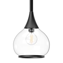 Hazel 7" Wide Mini Pendant with Clear Glass Shade