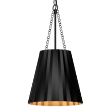 Plisse 12" Wide Pendant