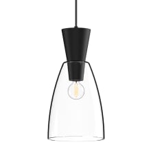 Arlo 7" Wide Mini Pendant with Clear Glass Shade