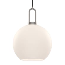 Soji 10" Wide Mini Pendant with Frosted Glass Shade