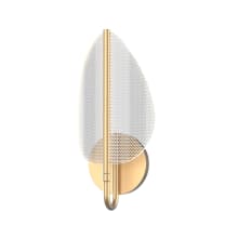 Flora 15" Tall LED Bathroom Sconce - ADA