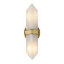 Valencia 2 Light 15" Tall Wall Sconce