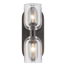 Lucian 2 Light 12" Tall Wall Sconce