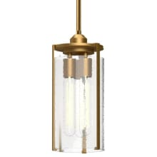 Belmont 3 Light 7" Wide Mini Pendant with Clear Water Glass Shade