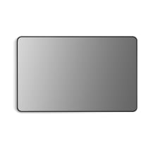 Nettuno 30" x 48" Contemporary Rectangular Aluminum Framed Bathroom Wall Mirror