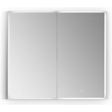 Carsoli 36" x 32" Lighted Frameless Double Door Medicine Cabinet with Touch-Sensor and Soft-Close Hinges