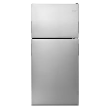 30 Inch Wide 18.15 Cu. Ft. Top Mount Refrigerator with Flip-Up Storage