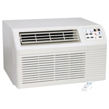 9300 BTU 230 Volt Through Wall Heat Pump with 11000 BTU Electric Heater and Remote Control