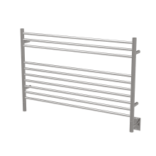 Jeeves L Straight 40-1/4" W x 27-3/4" H 115 V Hardwired Stainless Steel Towel Warmer