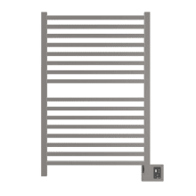 Quadro 32-1/8" W x 44-1/2" H 115 V Hardwired Stainless Steel Towel Warmer