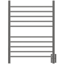 Radiant 23-5/8"W x 31-7/8"H 120 V Hardwired Stainless Steel Towel Warmer with 10 Bars and Concealed Screws