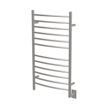 Radiant Curved 23-5/8" W x 41-5/16" H 115 V Hardwired Stainless Steel Towel Warmer