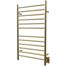 Radiant 23-5/8"W x 43"H 120 V Plug-In/Hardwired Stainless Steel Towel Warmer with 12 Bars