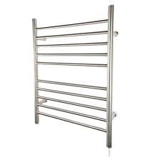 Radiant Straight 23-5/8" W x 31-1/2" H 115 V Plug-In Stainless Steel Towel Warmer
