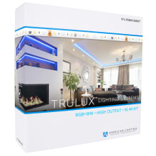 Trulux 16.4 Ft 24V Tape Light Kit- RGB + 3000K White Color Changing