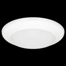 Downlight 6" Wide Flush Mount Bowl Ceiling Fixture