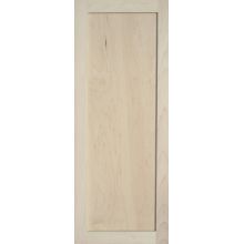Fontana 12" x 36" Single Door Medicine Cabinet with Unfinished Maple Door