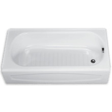 New Solar 60" x 30" Three Wall Alcove Bathtub with Right Hand Outlet