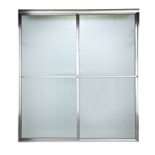 Prestige 66" Tall Framed, bypass, Rain Glass Shower Door - Fits 45-1/2" to 47-1/2" Width Openings