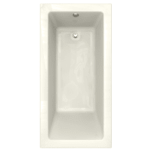 Studio 72" Acrylic Soaking Bathtub with Reversible Drain - Lifetime Warranty