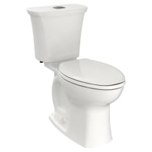 Edgemere 1.1 / 1.6 GPF Dual Flush Two Piece Elongated Chair Height Toilet - Less Seat