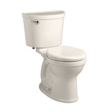 Champion Pro Round Two-Piece Toilet with Performance Flushing System, Right Height Bowl, and EverClean Surface