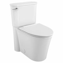 Studio S 1.28 GPF Two Piece Elongated Chair Height Toilet with Left Hand Lever - Seat Included