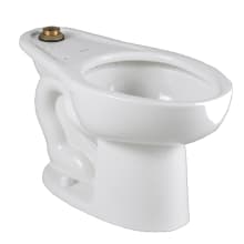 Madera Youth 14" Height Elongated Toilet Bowl Only With Top Spud - Less Seat and Flushometer