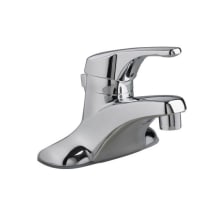 Single Handle Centerset Bathroom Faucet with Metal Lever Handle from the Reliant Plus Series