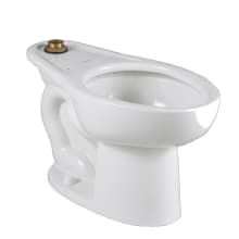 Madera Elongated Toilet Bowl with Top Spud - Less Seat and EverClean Surface
