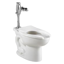 Madera 1.1 GPF One-Piece Elongated Toilet With Everclean Surface, Top Spud,  and Selectronic Flushometer - Less Seat